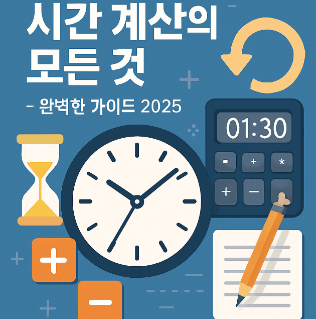 시간 계산의 모든 것 - 완벽한 가이드 2025